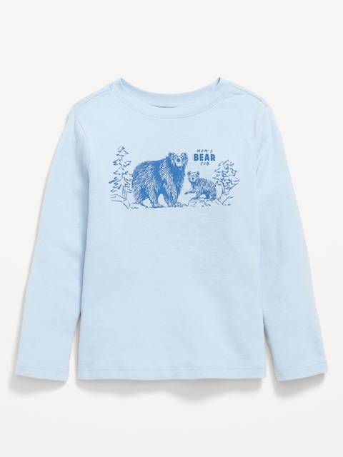 Long-Sleeve Unisex Graphic T-Shirt for Toddler - Rock Pool
