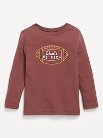 Image number 1 showing, Long-Sleeve Unisex Graphic T-Shirt for Toddler