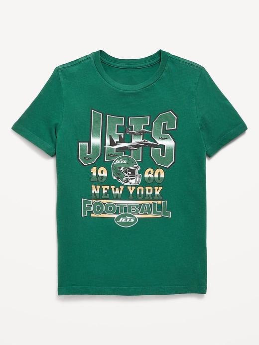 Image number 1 showing, NFL™ New York Jets™ Gender-Neutral Graphic T-Shirt for Kids