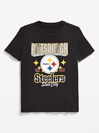 Image number 1 showing, NFL™ Pittsburgh Steelers™ Gender-Neutral Graphic T-Shirt for Kids