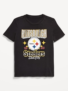 Pittsburgh Steelers Gender-Neutral Graphic T-Shirt for Kids