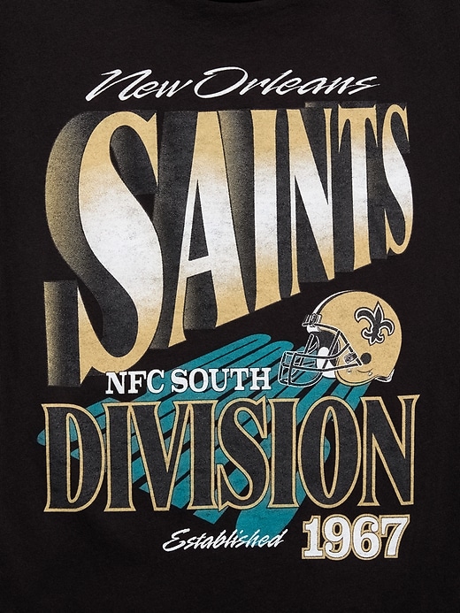 Image number 2 showing, NFL™ New Orleans Saints™ Gender-Neutral Graphic T-Shirt for Kids
