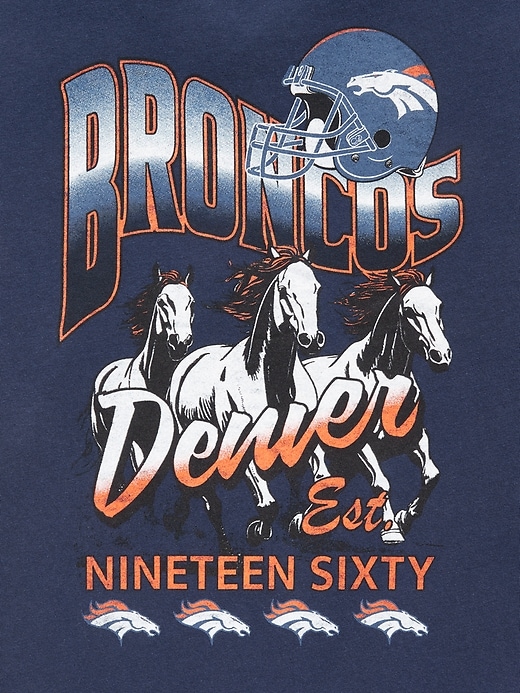 Image number 2 showing, NFL™ Denver Broncos™ Gender-Neutral Graphic T-Shirt for Kids