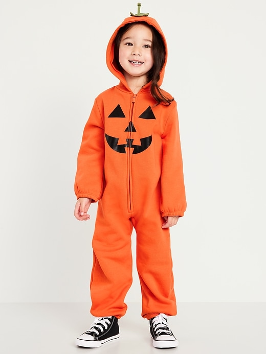 Image number 1 showing, Unisex Hooded Critter One-Piece Costume for Toddler