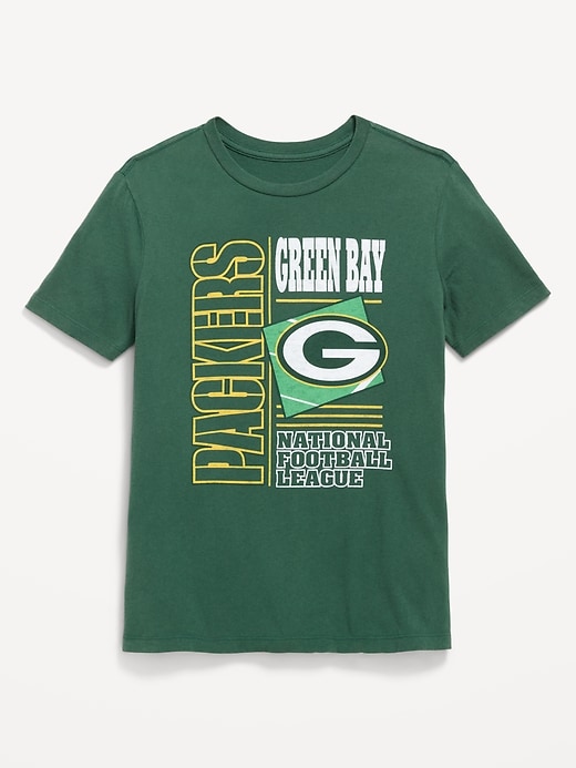 Image number 1 showing, NFL™ Green Bay Packers™ Gender-Neutral Graphic T-Shirt for Kids