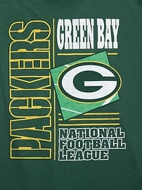 Image number 2 showing, NFL™ Green Bay Packers™ Gender-Neutral Graphic T-Shirt for Kids