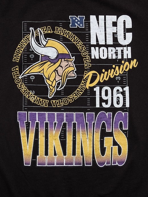 Image number 2 showing, NFL™ Minnesota Vikings™ Gender-Neutral Graphic T-Shirt for Kids