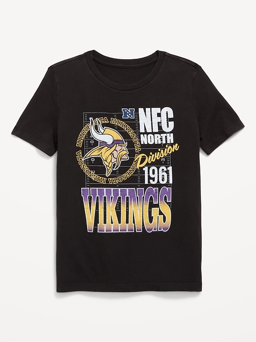 Image number 1 showing, NFL™ Minnesota Vikings™ Gender-Neutral Graphic T-Shirt for Kids