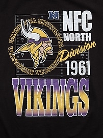 Image number 2 showing, NFL™ Minnesota Vikings™ Gender-Neutral Graphic T-Shirt for Kids
