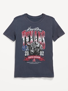Houstan Texans Gender-Neutral Graphic T-Shirt for Kids