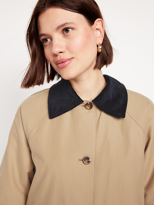 Image number 4 showing, Water-Resistant Long Barn Coat