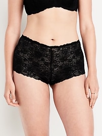 Image number 5 showing, Lace Boyshort Underwear
