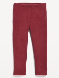 Image number 1 showing, Cozy Waffle-Knit Leggings for Toddler Girls