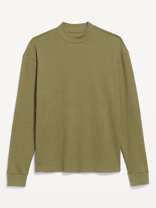 Image number 4 showing, Heavyweight Long-Sleeve Waffle T-Shirt