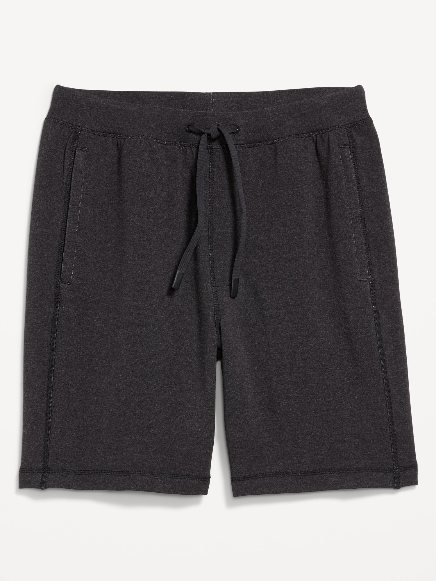 Мужские шорты Old Navy Recharge Knit Shorts -- 7-inch inseam, цвет: Чёрный меланжевый — фото 3