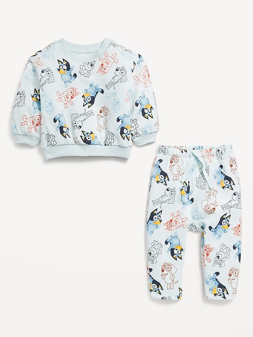 Image number 2 showing, Bluey™ Graphic Sweatshirt and Pants Set for Baby
