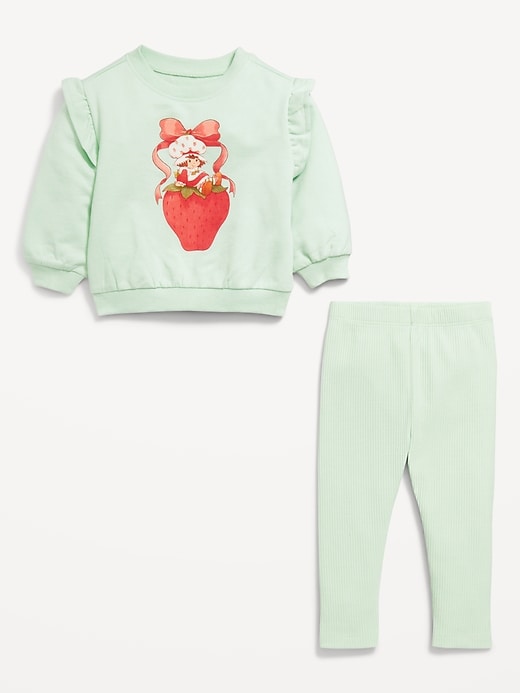 Image number 3 showing, Strawberry Shortcake™ Sweatshirt and Leggings Set for Baby