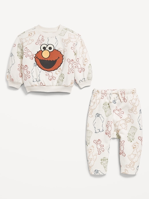 Image number 3 showing, Sesame Street™ Elmo Graphic Sweatshirt and Pants Set for Baby