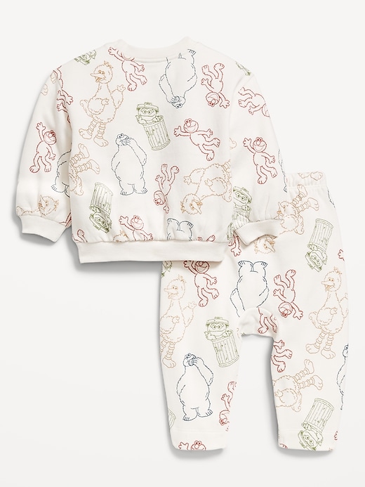 Image number 2 showing, Sesame Street™ Elmo Graphic Sweatshirt and Pants Set for Baby
