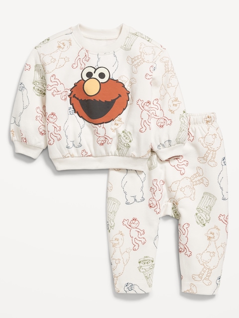 Sesame Street™ Elmo Graphic Sweatshirt and Pants Set for Baby - Elmo