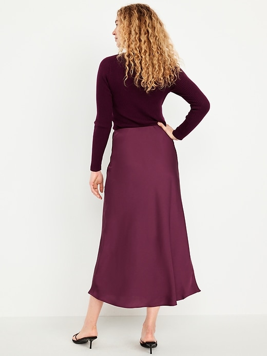 Image number 3 showing, Satin Maxi Skirt