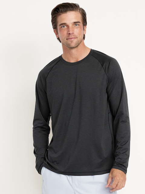 Performance Vent Long-Sleeve T-Shirt - Black Jack