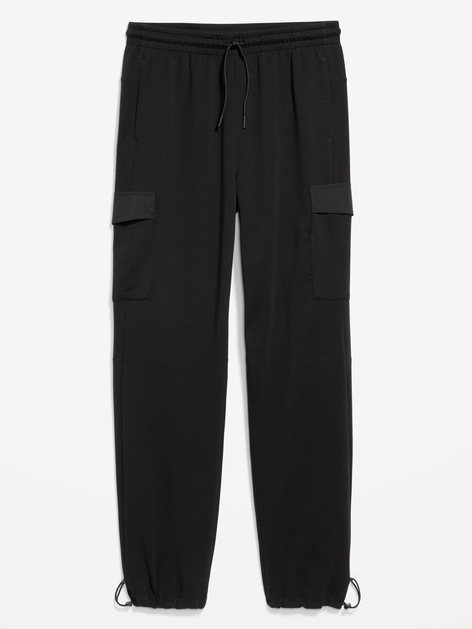Мужские брюки Old Navy Dynamic Fleece 4.0 Cinched Cargo, цвет: Чёрный — фото 3