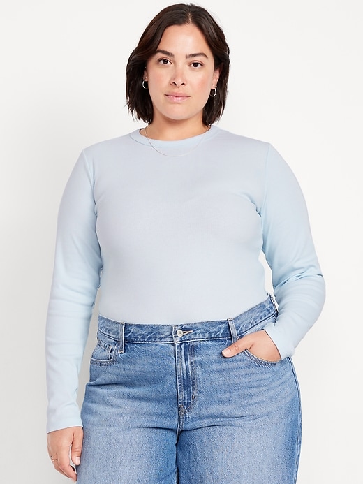 Image number 6 showing, Snug Long-Sleeve Crew-Neck T-Shirt
