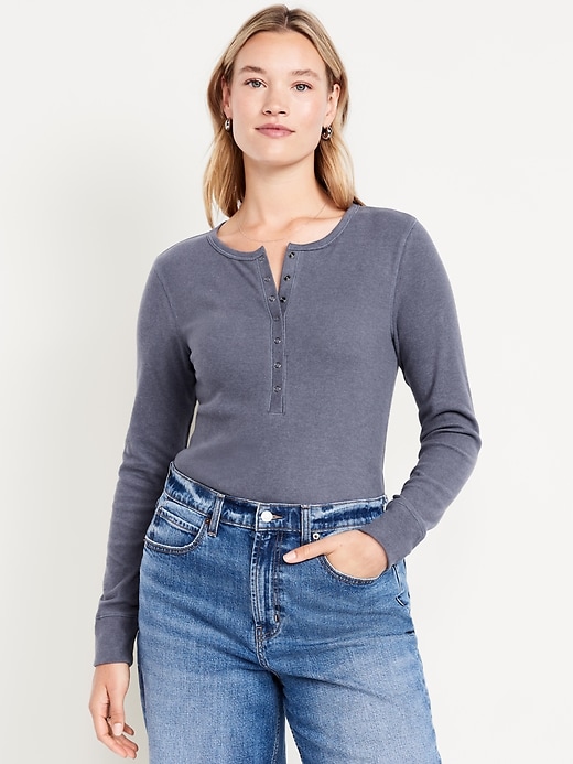 Image number 4 showing, Cozy Snug Crew-Neck Henley