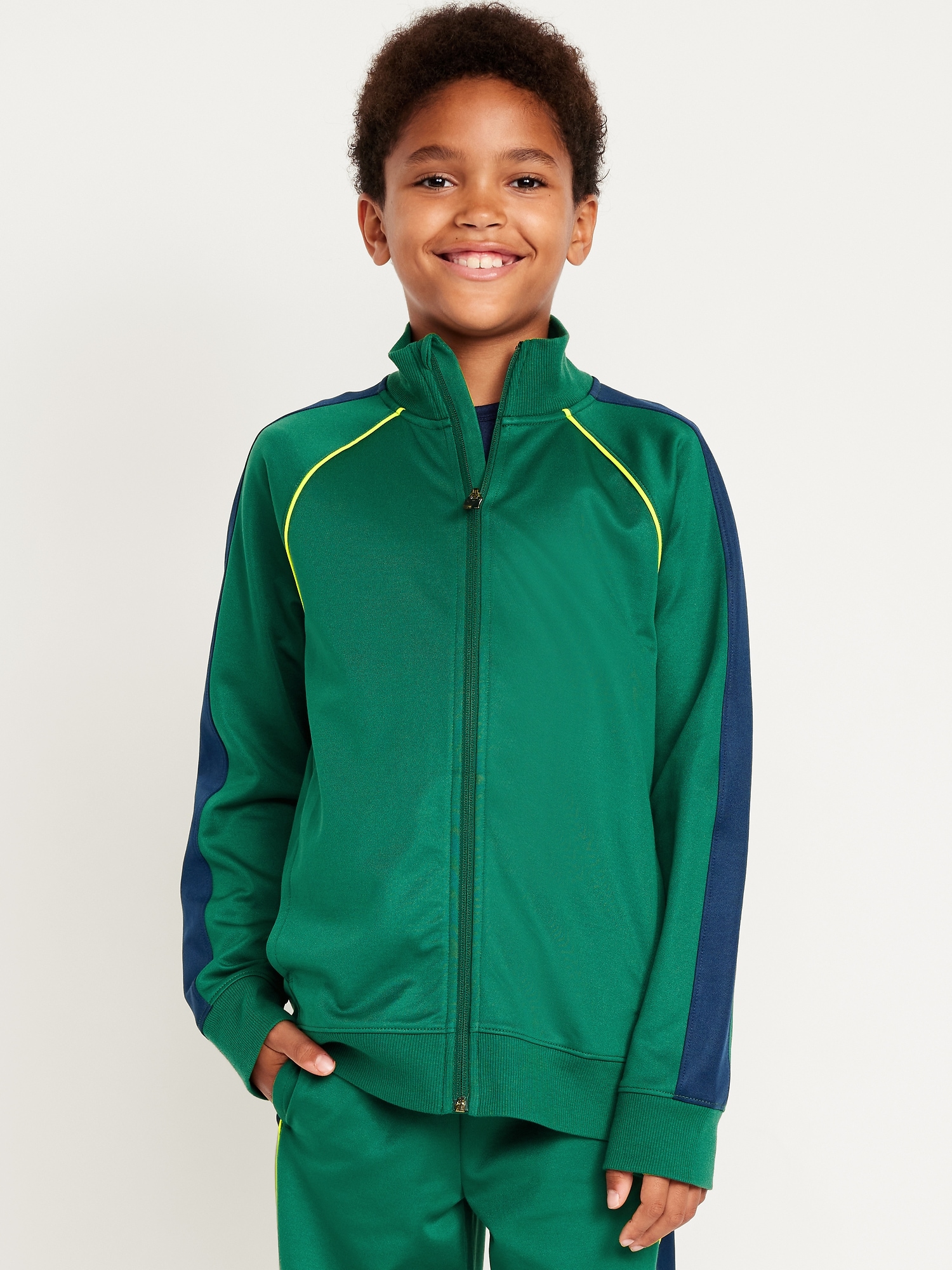 Full-Zip Track Jacket for Boys