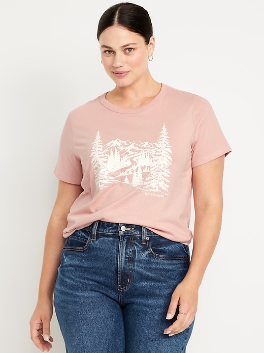 Image number 5 showing, EveryWear Crew-Neck Graphic T-Shirt