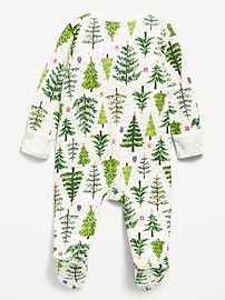 Image number 2 showing, 2-Way-Zip Sleep & Play Footed One-Piece for Baby
