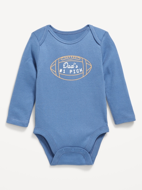 Long-Sleeve Graphic Bodysuit for Baby
