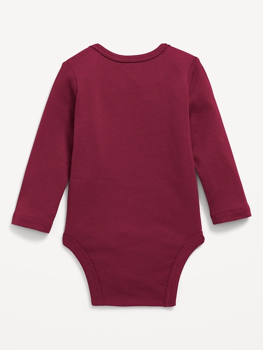 Image number 2 showing, Long-Sleeve Graphic Bodysuit for Baby
