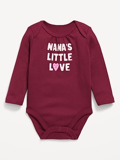 Long-Sleeve Graphic Bodysuit for Baby