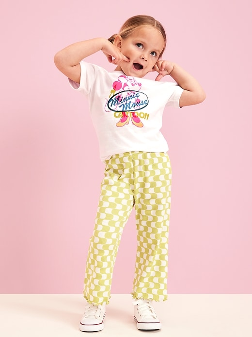 Image number 1 showing, Old Navy x Disney© Minnie Mouse Tunic and Flare-Leg Pants Set for Toddler Girls