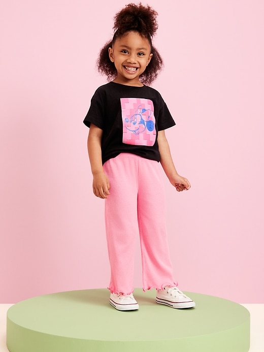 Image number 1 showing, Old Navy x Disney© Minnie Mouse Tunic and Flare-Leg Pants Set for Toddler Girls