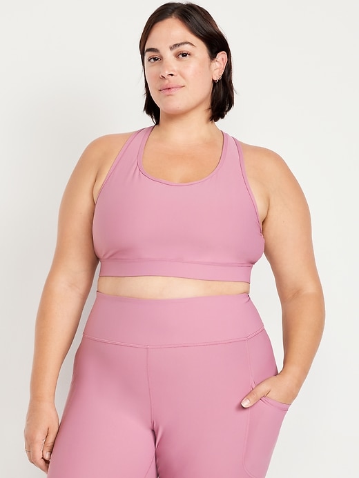 Image number 7 showing, Medium Support PowerSoft Racerback Sports Bra