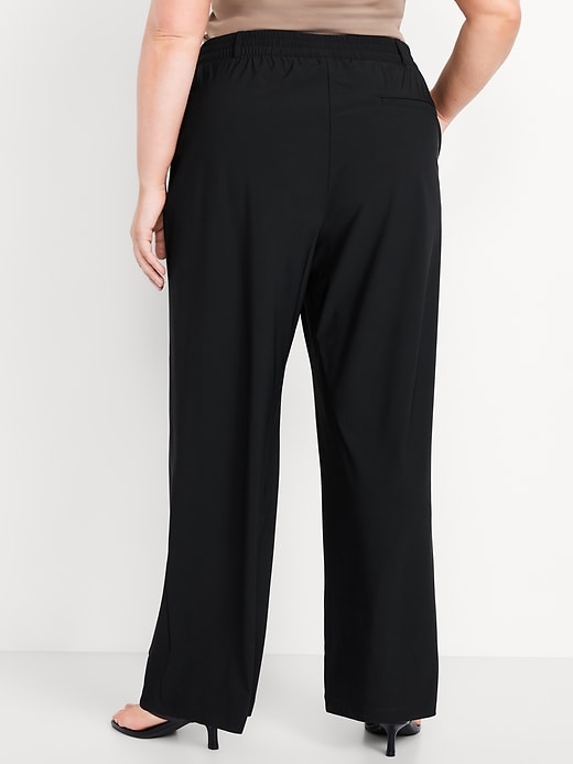 Image number 8 showing, High-Waisted SleekTech Trouser Pants