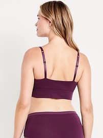 Image number 6 showing, Cotton Cami Bralette