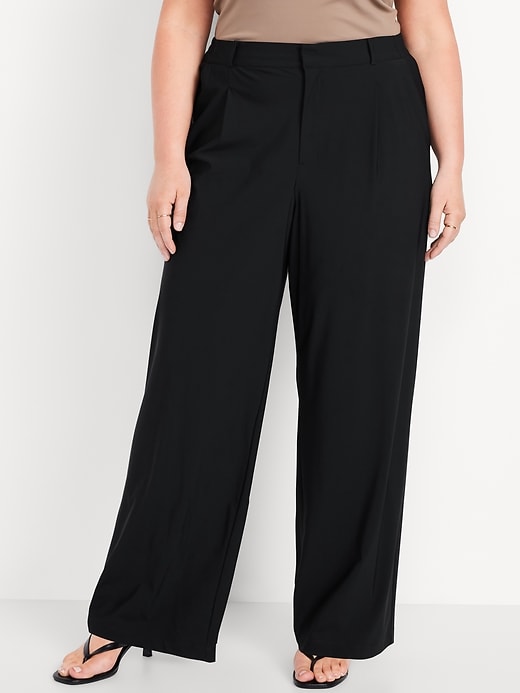 Image number 7 showing, High-Waisted SleekTech Trouser Pants