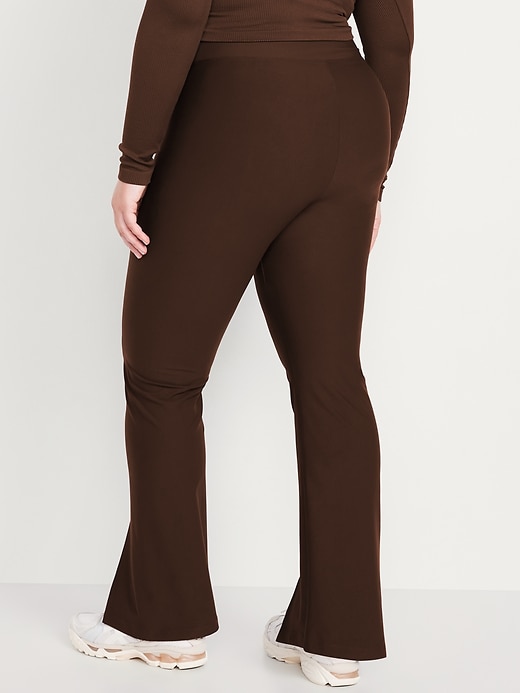 Image number 6 showing, Extra High-Waisted PowerSoft Split-Flare Leggings