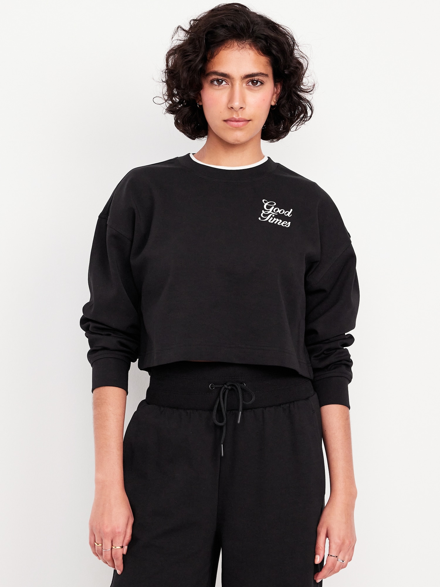 Ribbed Crewneck Sweatshirts | Old Navy