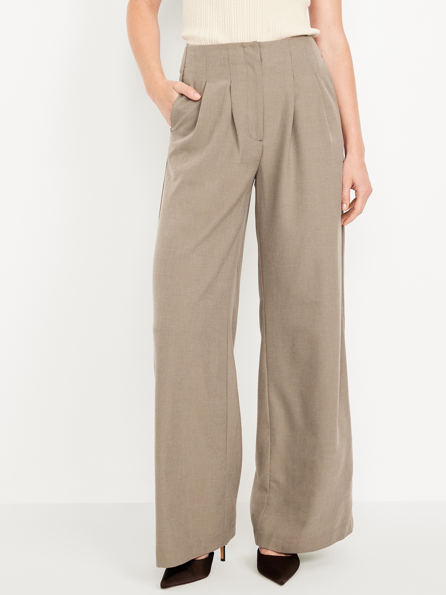 Extra High-Waisted Super Wide-Leg Pants