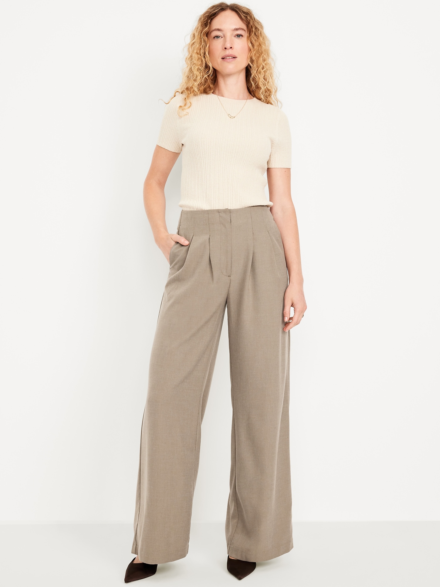 Extra High-Waisted Super Wide-Leg Pants