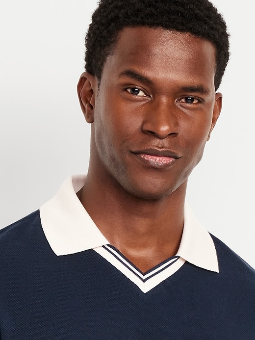 Image number 3 showing, Loose Fit Pique Polo