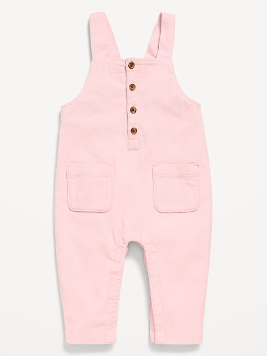 Image number 1 showing, Corduroy Pocket Overalls for Baby