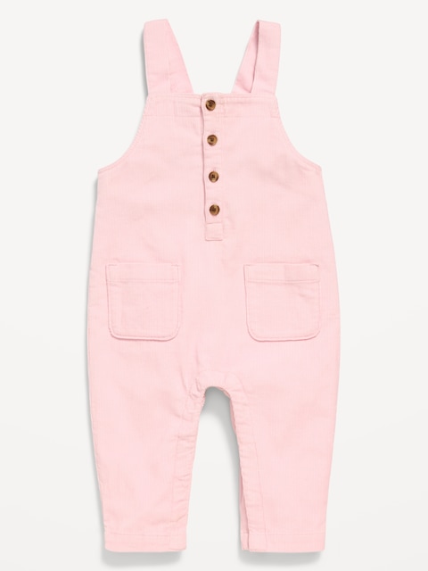 Corduroy Pocket Overalls for Baby