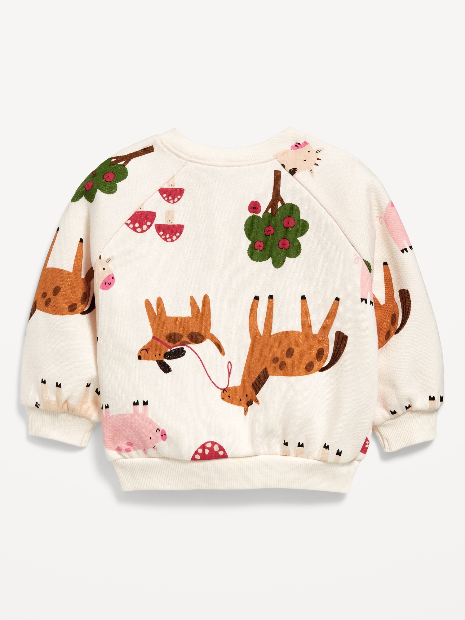 Printed Crew-Neck Sweatshirt for Baby
