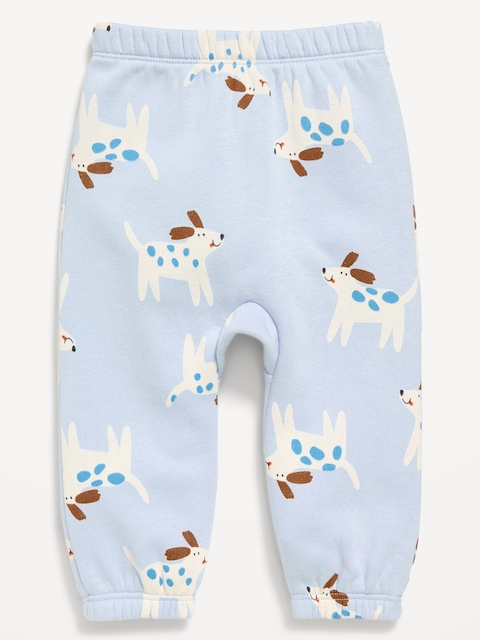 Printed Sweatpants for Baby - Blue Dog